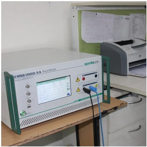 Surge generator used for immunity testing