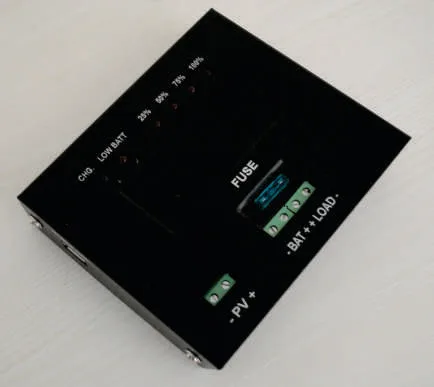 PWM solar charge controller, Moxie Devices